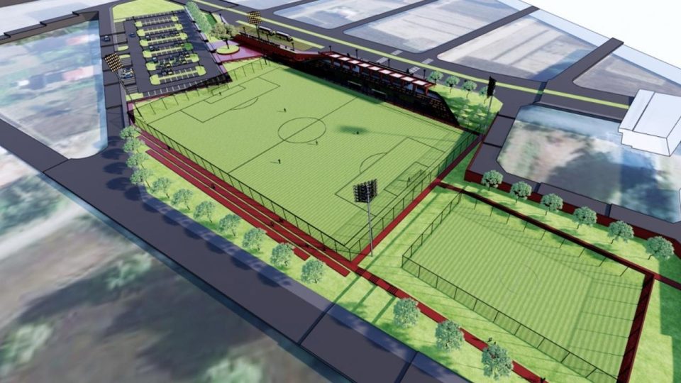 Samsun Büyükşehir Belediyesinden FIFA standartlı tribünlü saha