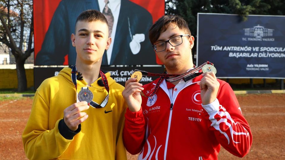 Tekirdağlı özel sporcular başarılarına yenilerini eklemek için çalışıyor
