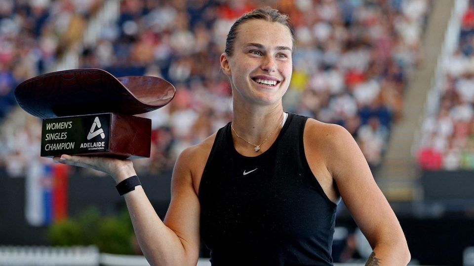 Teniste sezonun ilk WTA turnuvasını Sabalenka kazandı