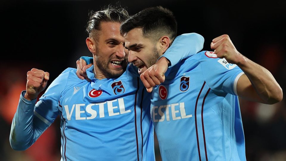 Trabzonspor deplasman galibiyeti hasretini sonlandırdı