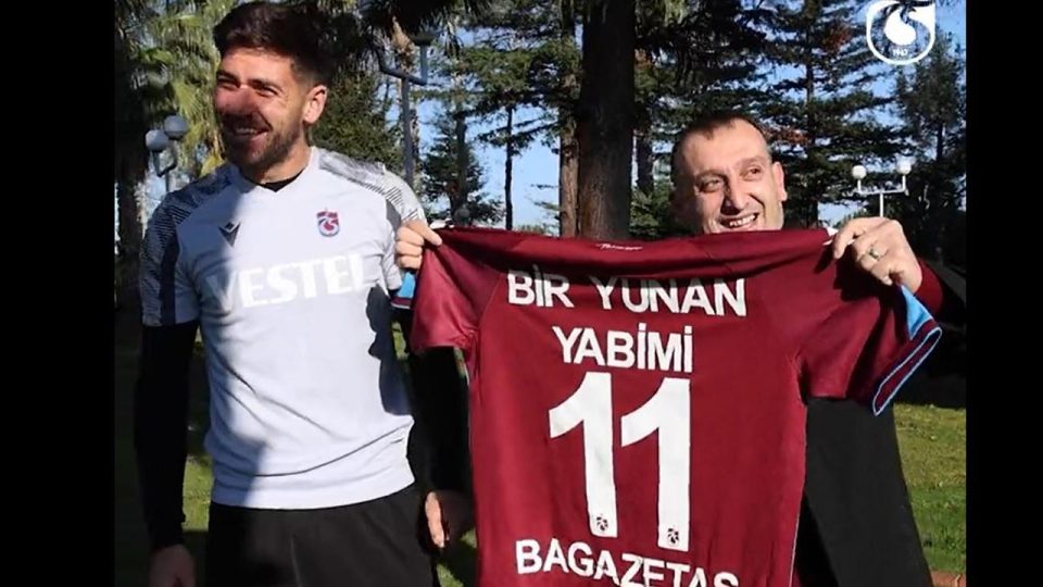 Trabzonspor taraftarı hayranı olduğu Bakasetas ile buluştu