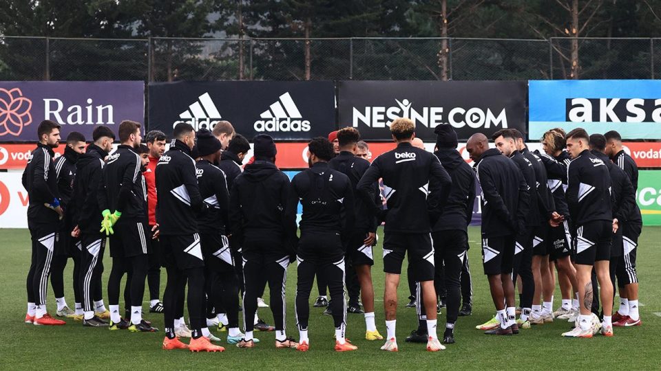 Beşiktaş taktik çalışıyor