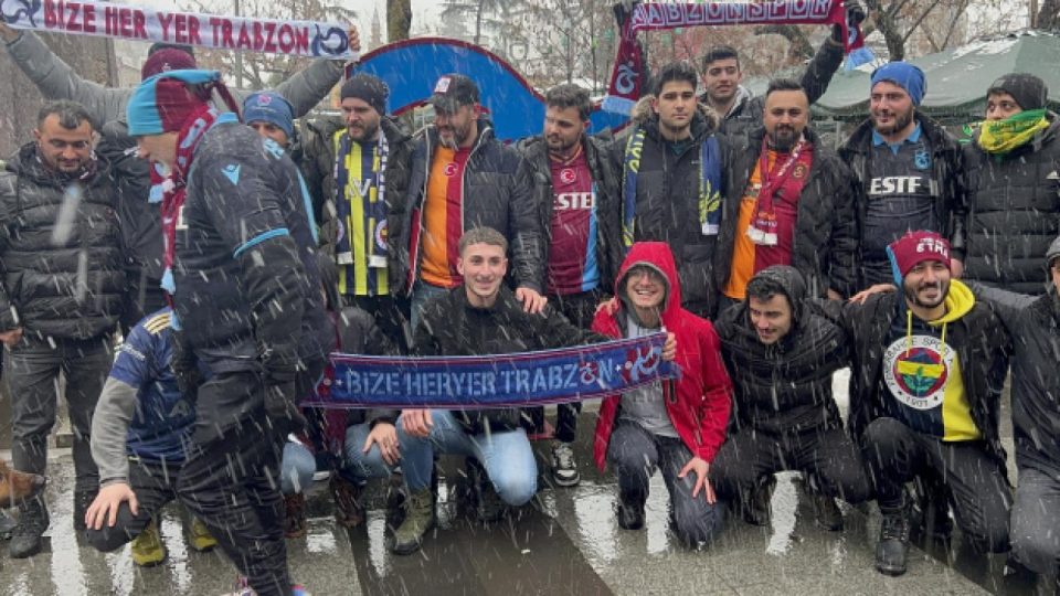 Deprem taraftarları Trabzon’da buluşturdu
