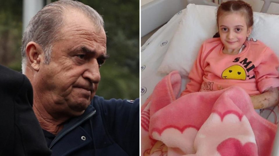 Enkazdan kurtarılan Bensu, Fatih Terim’le görüştü