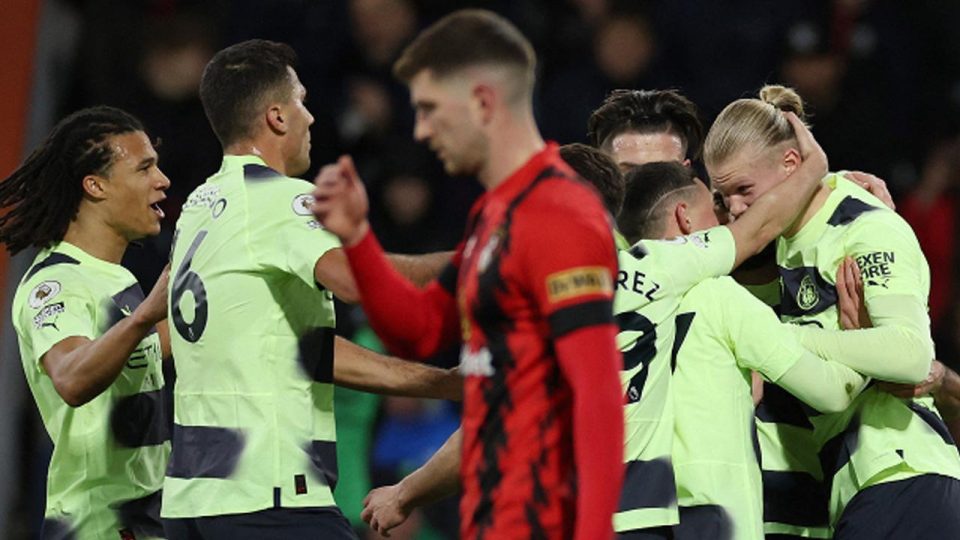 Manchester City zirve takibini sürdürdü