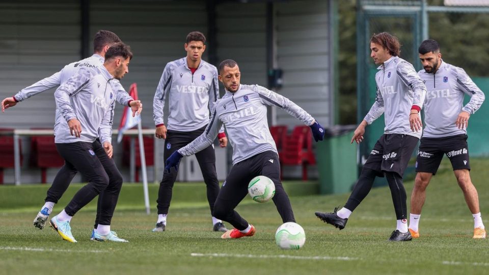 Trabzonspor Basel maçının hazırlıklarını sürdürdü