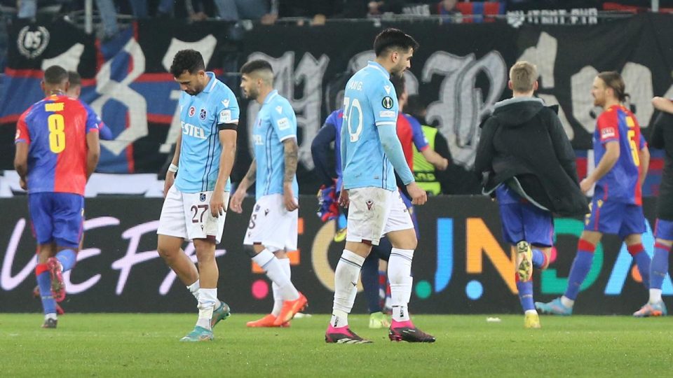 Trabzonspor deplasmanda yokları oynadı