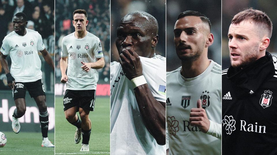 Beşiktaş’ta kadroda değişim yaşandı