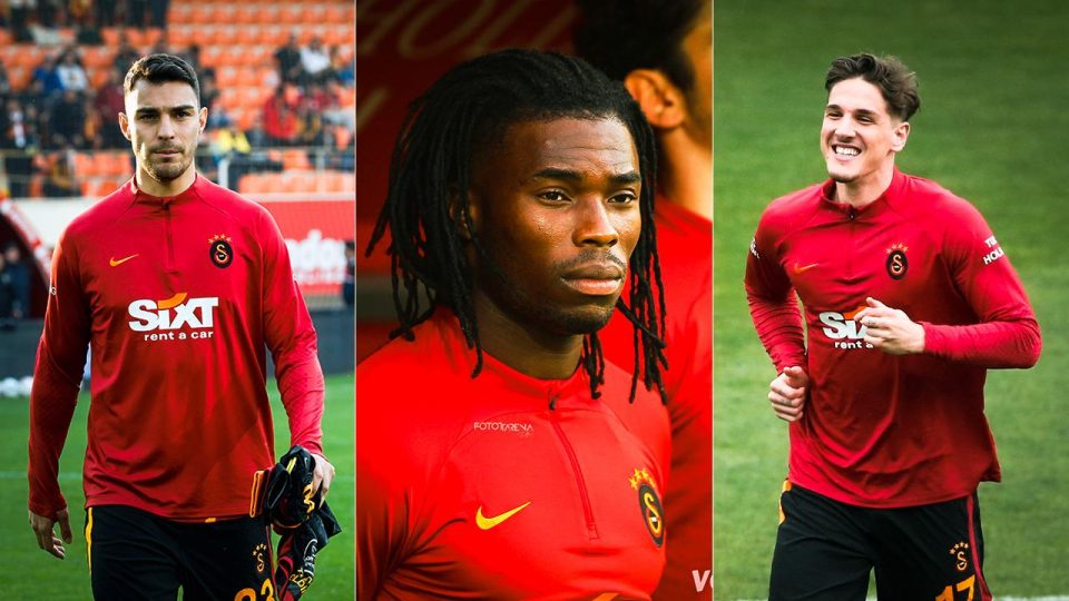 Galatasaray 3 futbolcuyla kadrosunu güçlendirdi