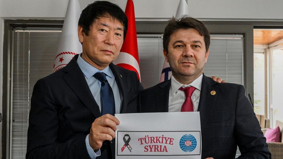 Uluslararası Cimnastik Federasyonu depremzedelere desteğini sürdürecek