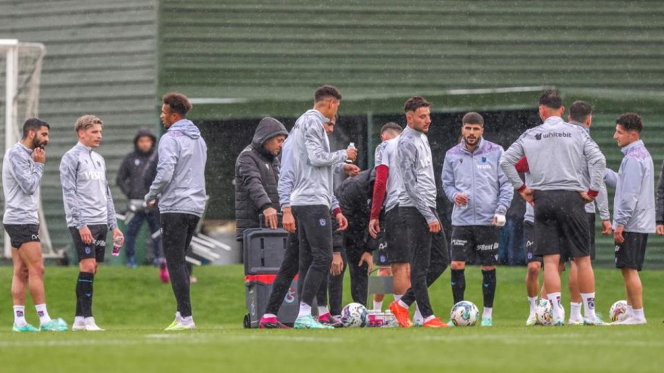 Trabzonspor MKE Ankaragücü maçı hazırlıklarına başladı