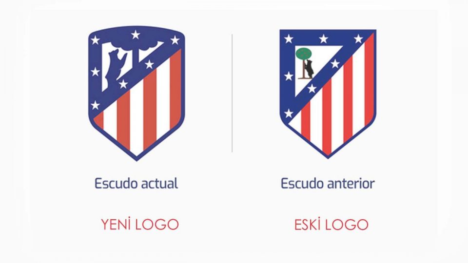 Atletico Madrid taraftarı kulübün eski logosuna geri dönmesine karar verdi