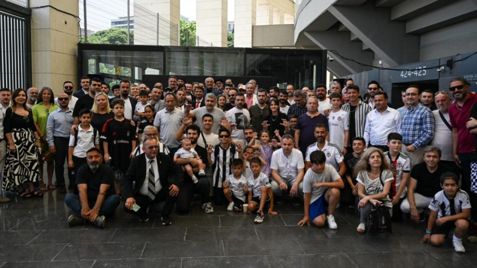 Beşiktaş Kulübünde bayramlaşma töreni yapıldı