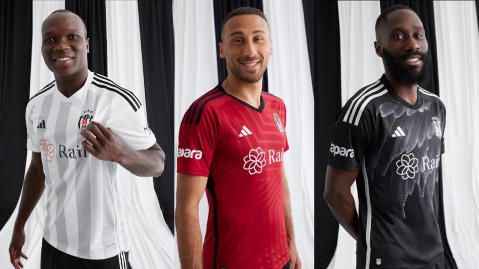 Beşiktaş yeni sezon formalarını tanıttı