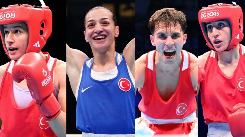 Milli boksörler 3. Avrupa Oyunları’nda zirvede