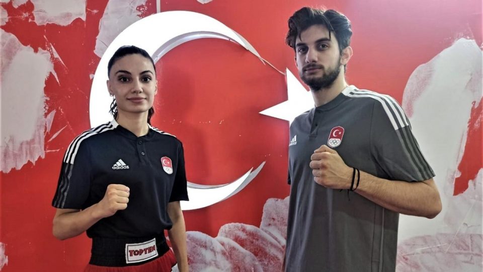 Milli kick boksçular Aybüke ve Ferit Avrupa Oyunları’nda zirveye odaklandılar
