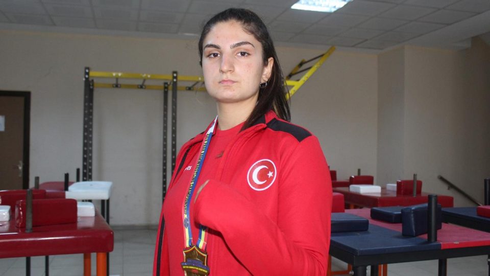Avrupa şampiyonu Cansu Halenur Yiğit’in hedefi dünya şampiyonluğu