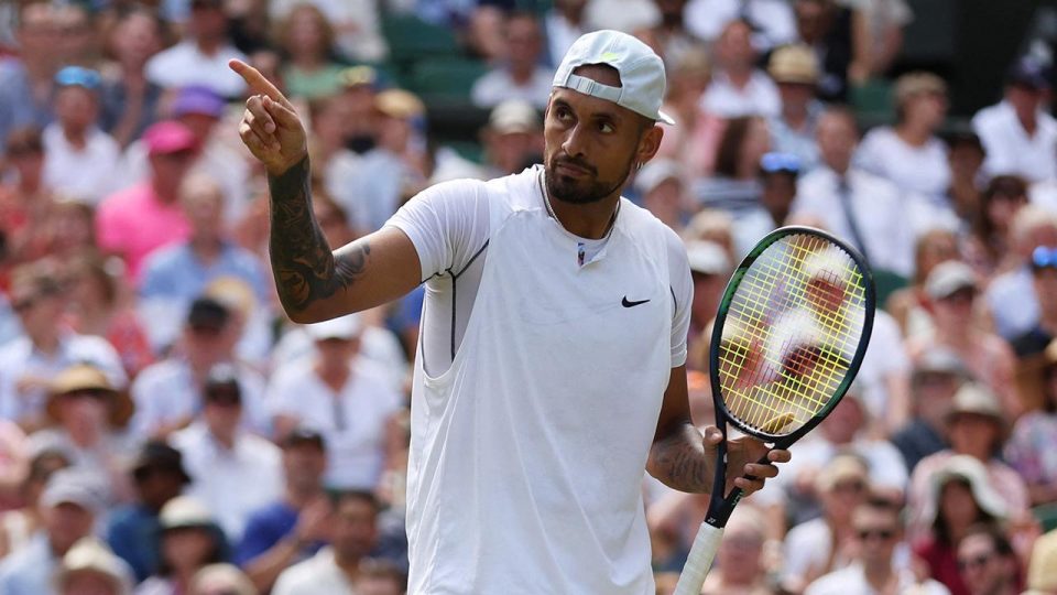 Avustralyalı tenisçi Nick Kyrgios Wimbledon’dan çekildi