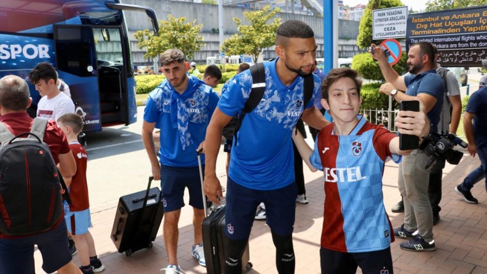 Trabzonspor hazırlık kampı için Slovenya’ya gitti