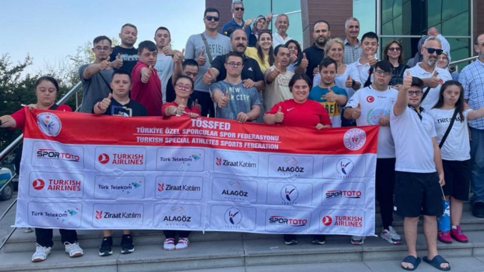 Down sendromlu milli sporcular Avrupa Şampiyonası için İtalya’ya gitti