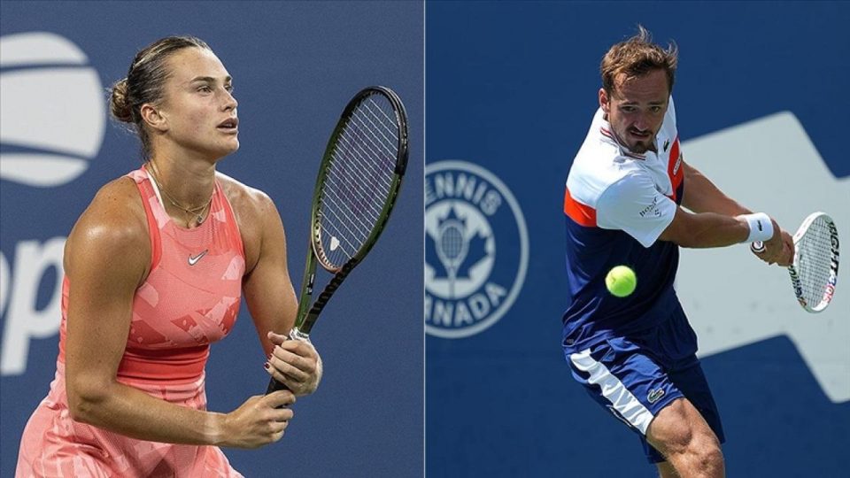 Sabalenka ve Medvedev ABD Açık’ta çeyrek finalde