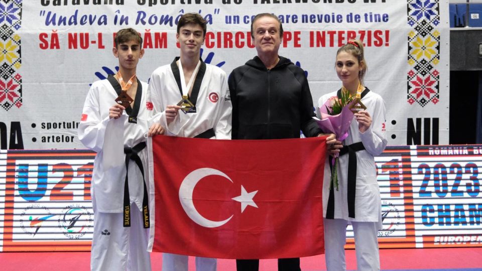 Avrupa Ümitler Tekvando Şampiyonası’nın ilk günü 3 madalya